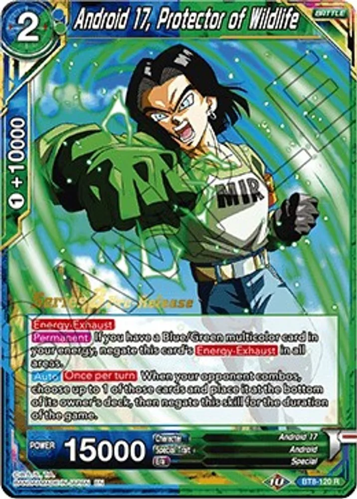 Android 17, Protector of Wildlife (Pre-Release)