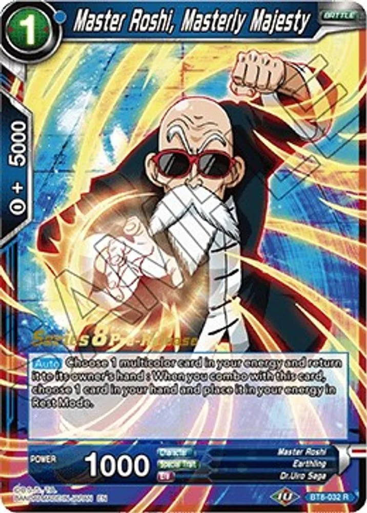 Master Roshi, Masterly Majesty (Pre-Release)