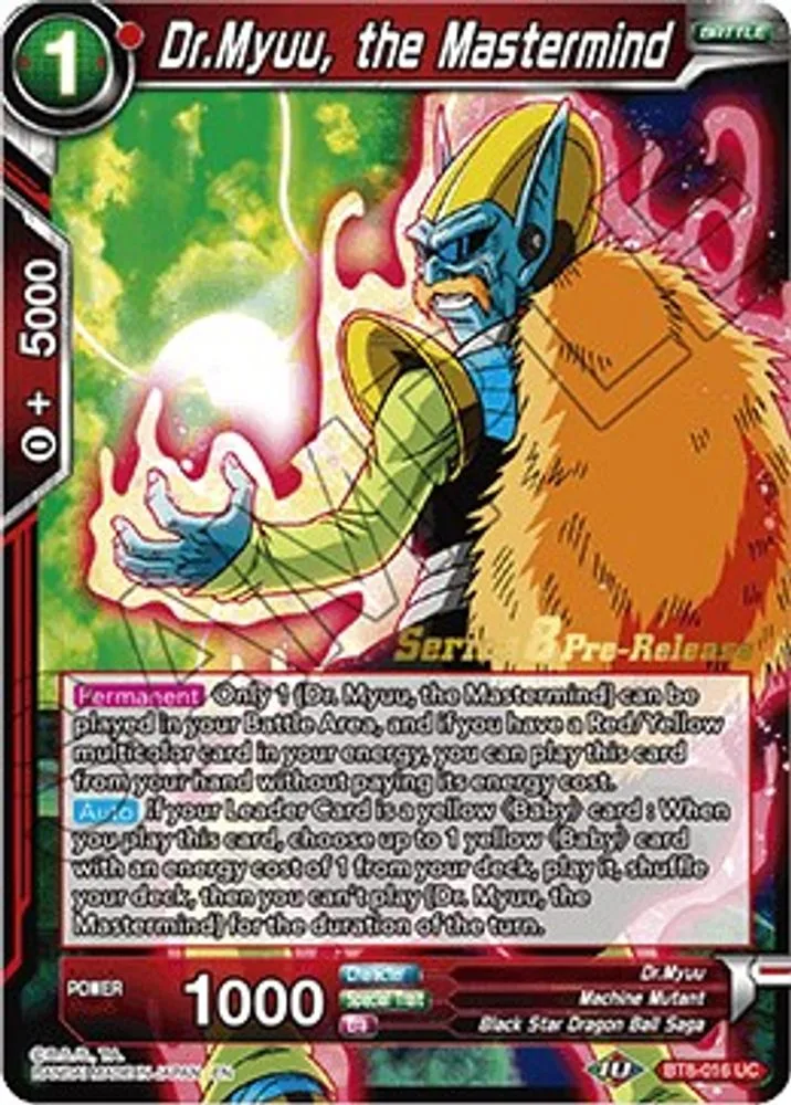 Dr.Myuu, the Mastermind (Pre-Release)