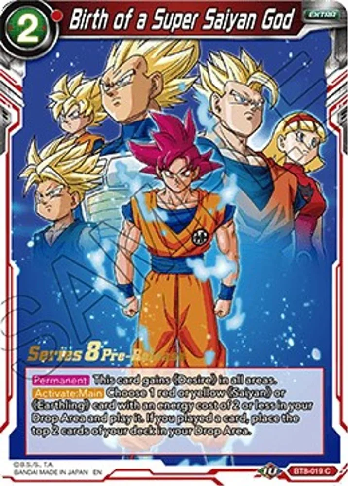 Birth of a Super Saiyan God (Pre-Release)
