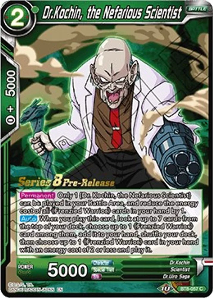 Dr.Kochin, the Nefarious Scientist (Pre-Release)