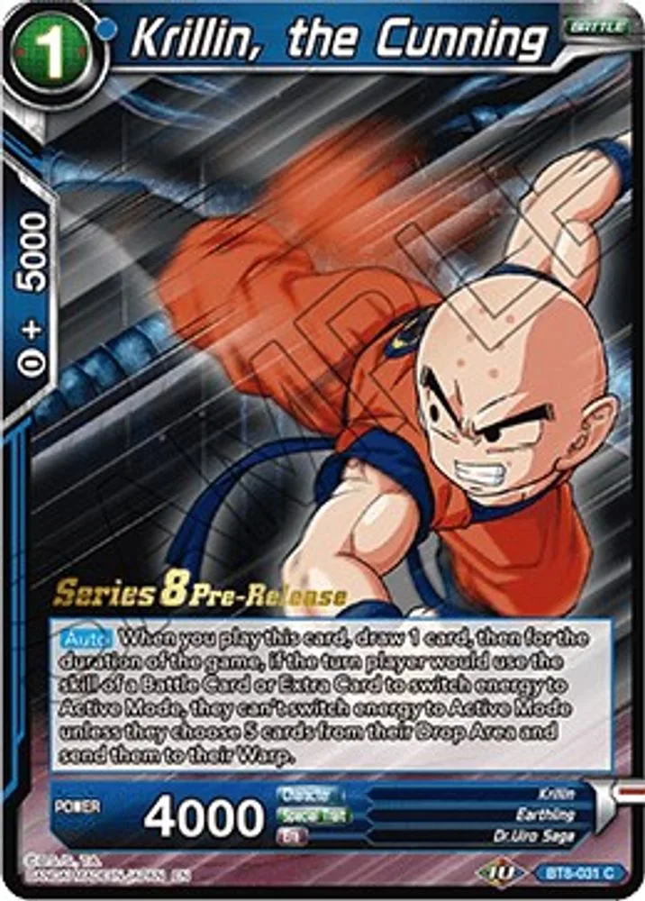 Krillin, the Cunning (Pre-Release)