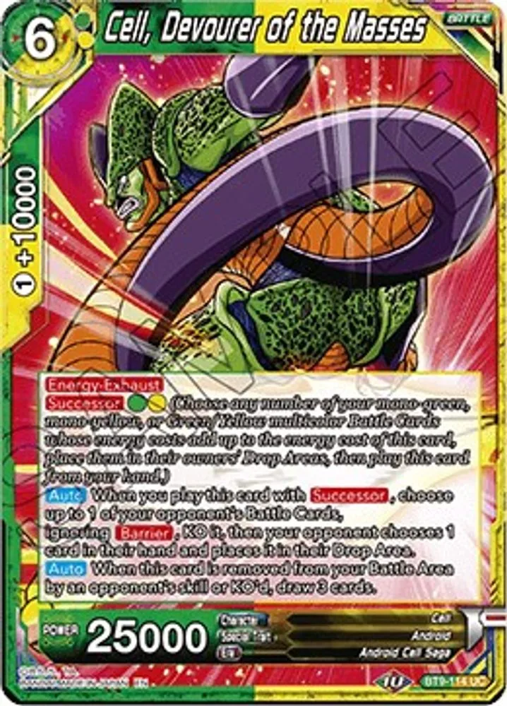 Cell, Devourer of the Masses