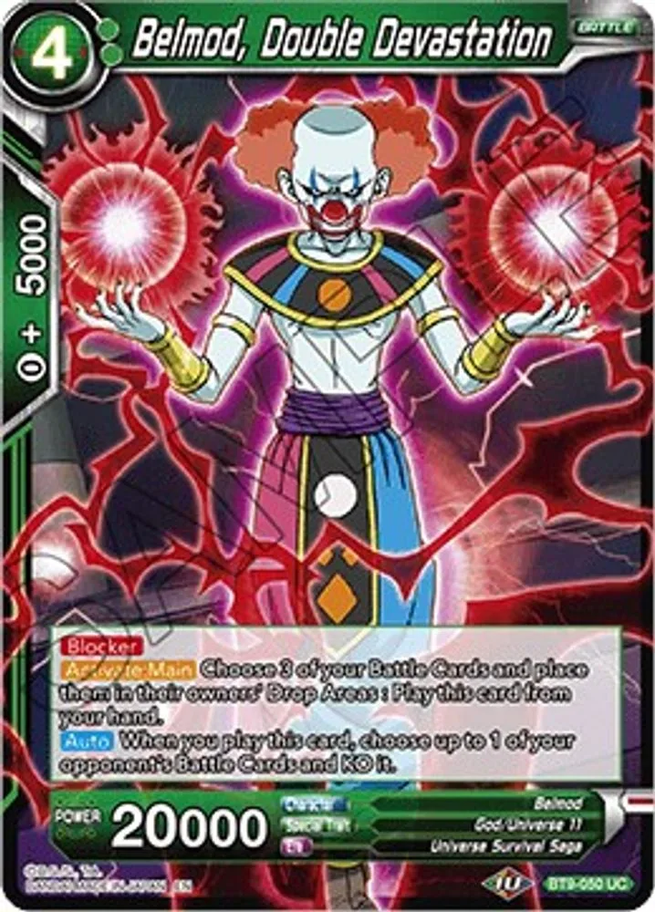 Belmod, Double Devastation