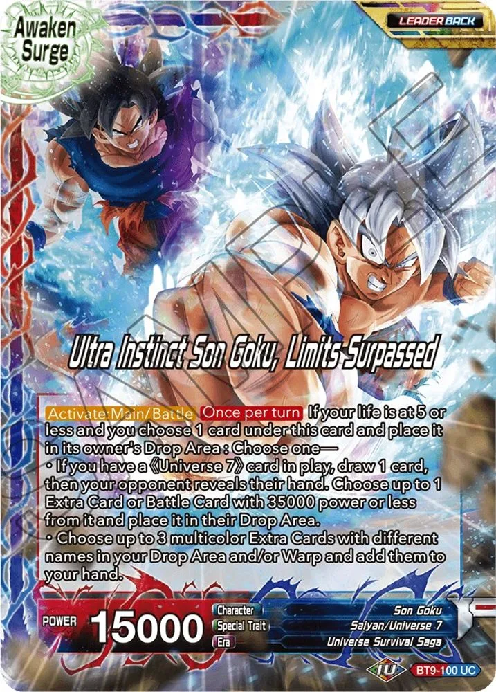 Son Goku // Ultra Instinct Son Goku, Limits Surpassed