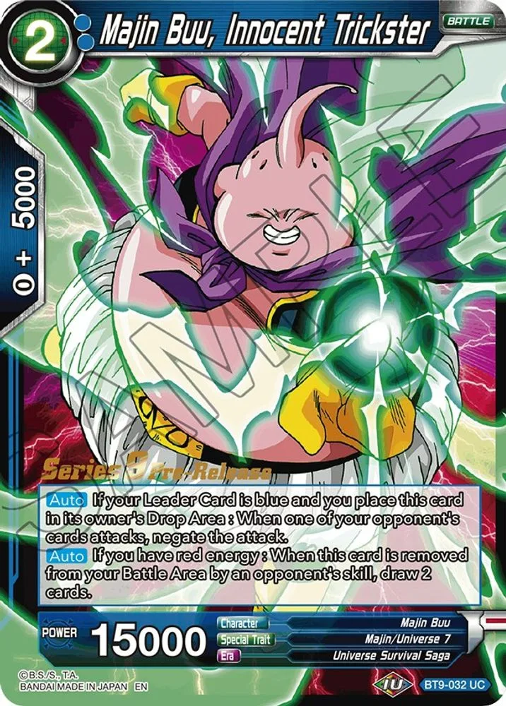 Majin Buu, Innocent Trickster (Pre-Release)