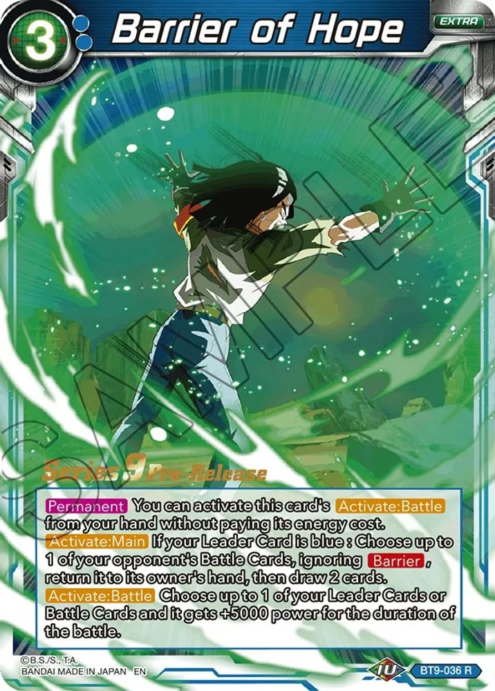 Barrier of Hope (Pre-Release)