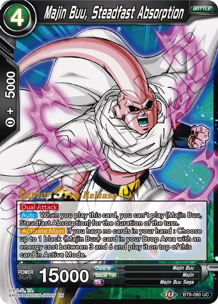 Majin Buu, Steadfast Absorption (Pre-Release)