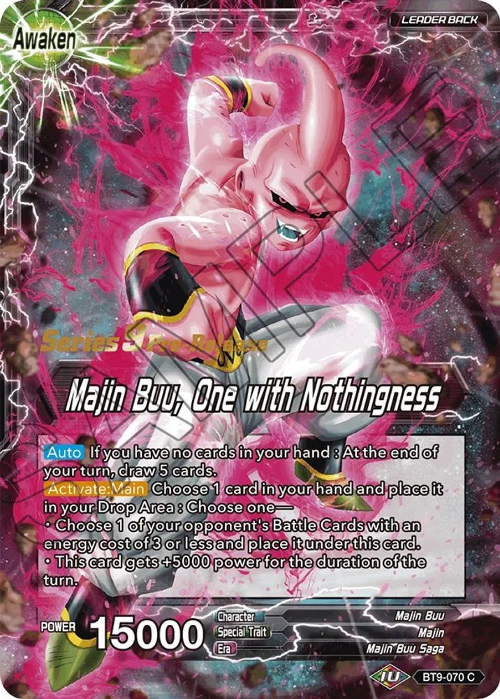 Bibidi // Majin Buu, One with Nothingness (Pre-Release)