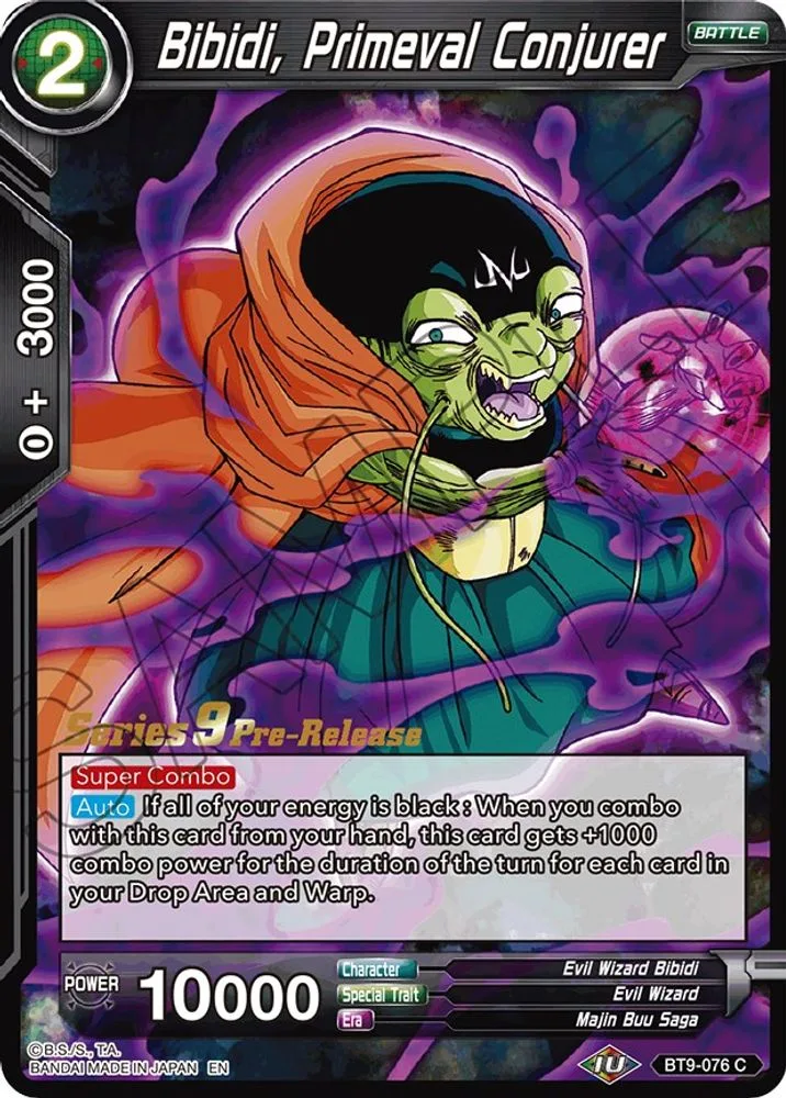 Bibidi, Primeval Conjurer (Pre-Release)