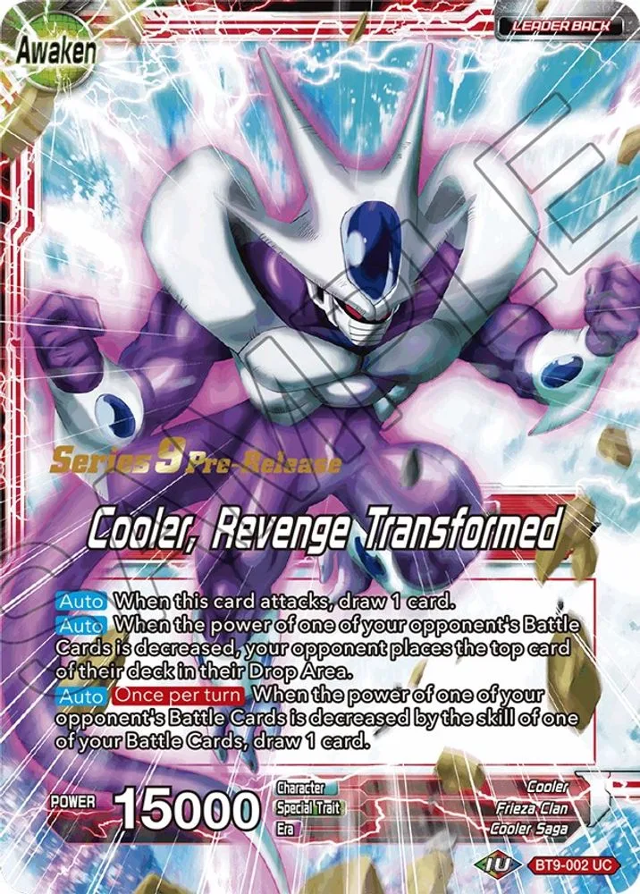 Cooler // Cooler, Revenge Transformed (Pre-Release)