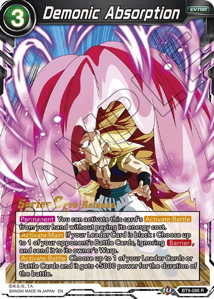 Demonic Absorption (Pre-Release)