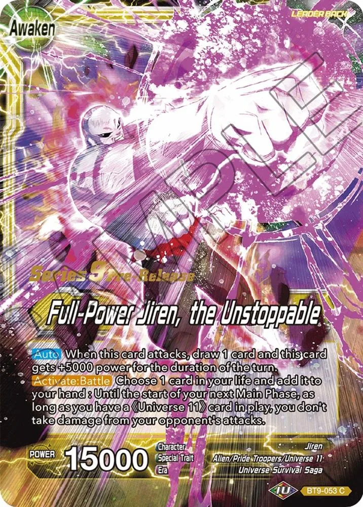 Jiren // Full-Power Jiren, the Unstoppable (Pre-Release)