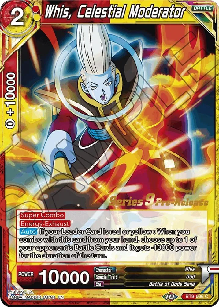 Whis, Celestial Moderator (Pre-Release)