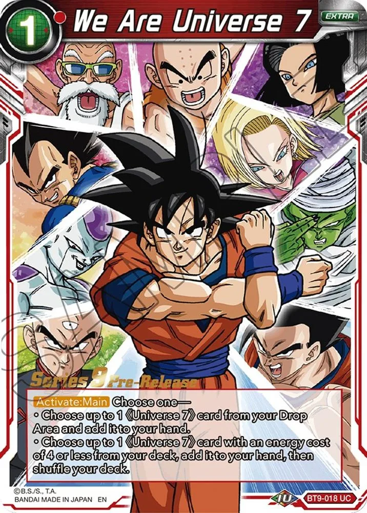 We Are Universe 7 (Pre-Release)