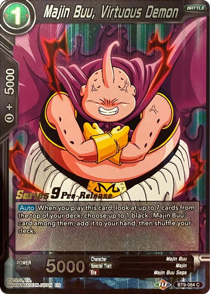 Majin Buu, Virtuous Demon (Pre-Release)