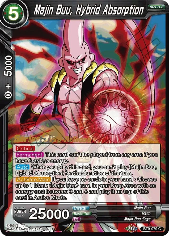 Majin Buu, Hybrid Absorption (Pre-Release)