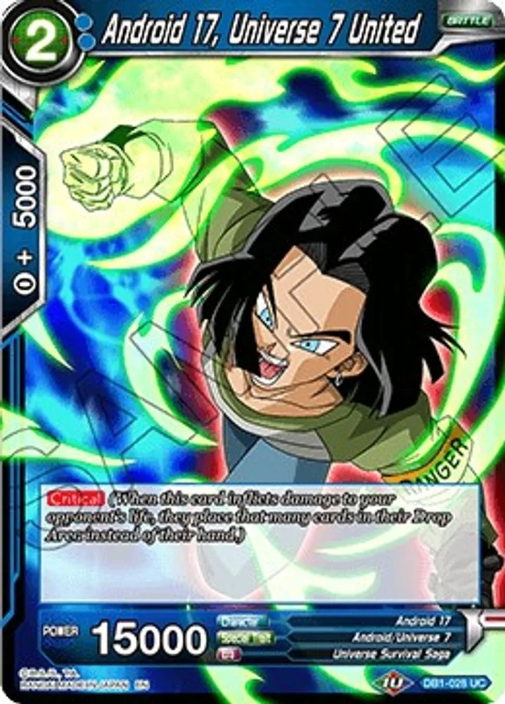 Android 17, Universe 7 United