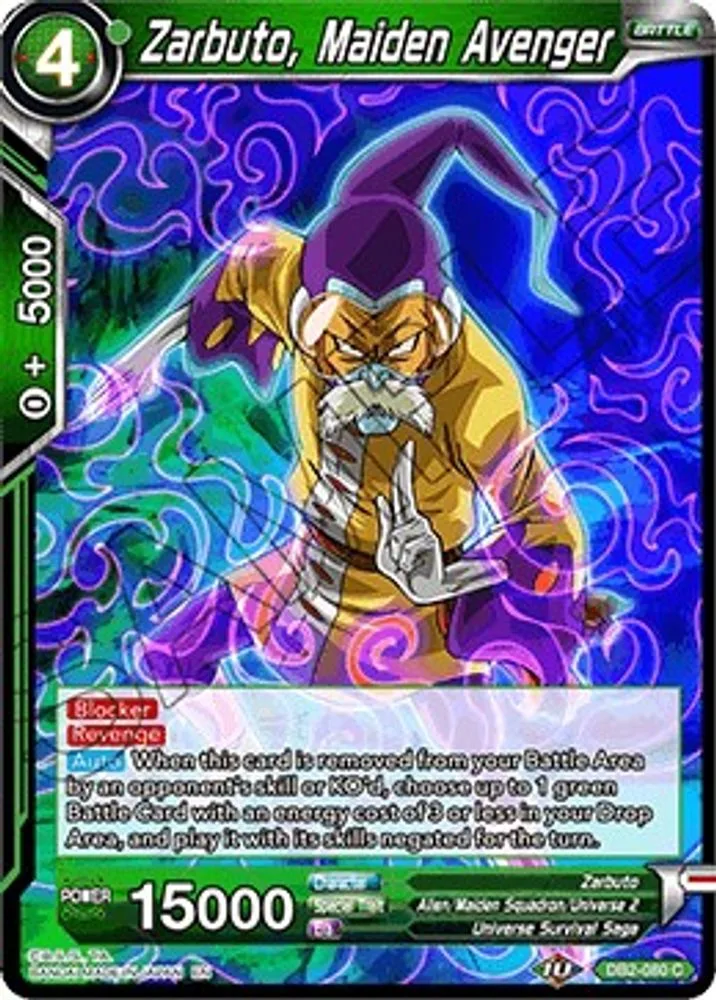 Zarbuto, Maiden Avenger