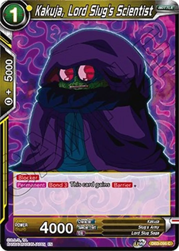 Kakuja, Lord Slug's Scientist