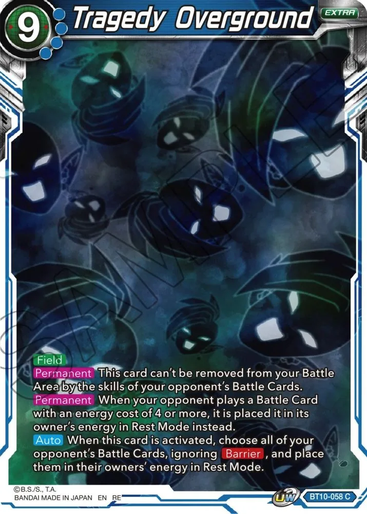 Tragedy Overground (Reprint)