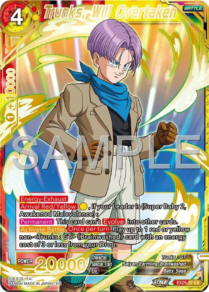 Trunks, Will Overtaken