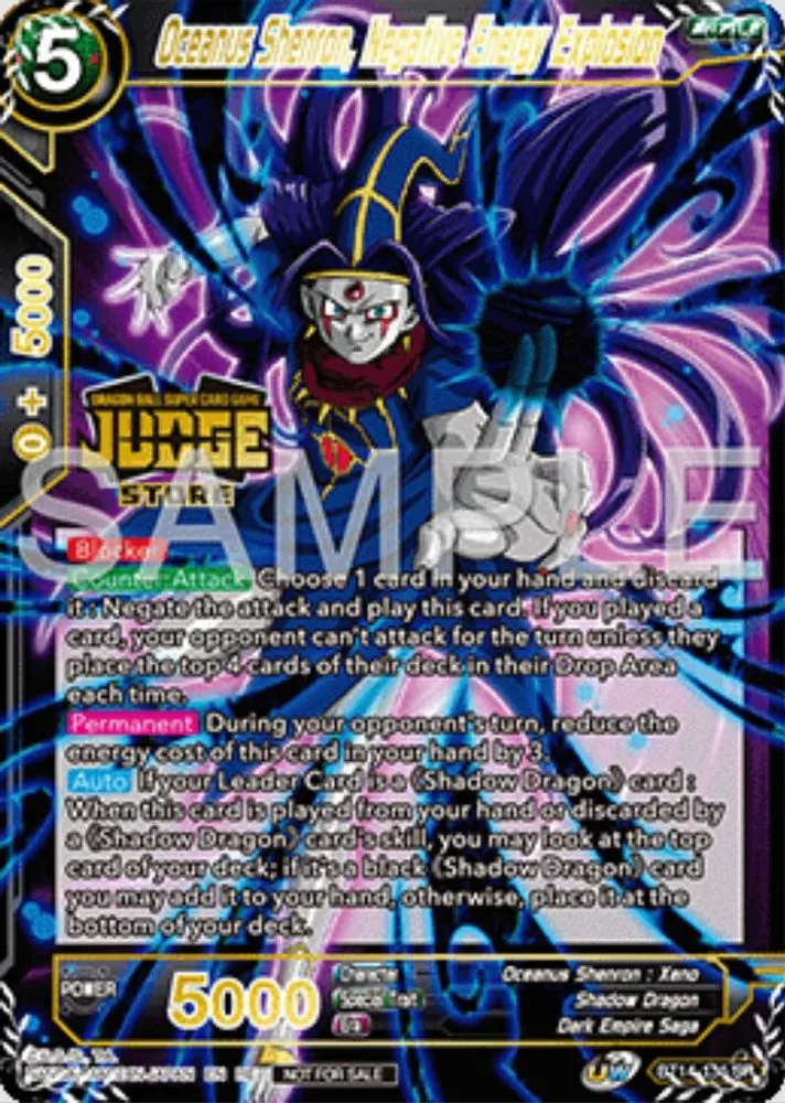Oceanus Shenron, Negative Energy Explosion (Judge Pack Vol.16 · Store)