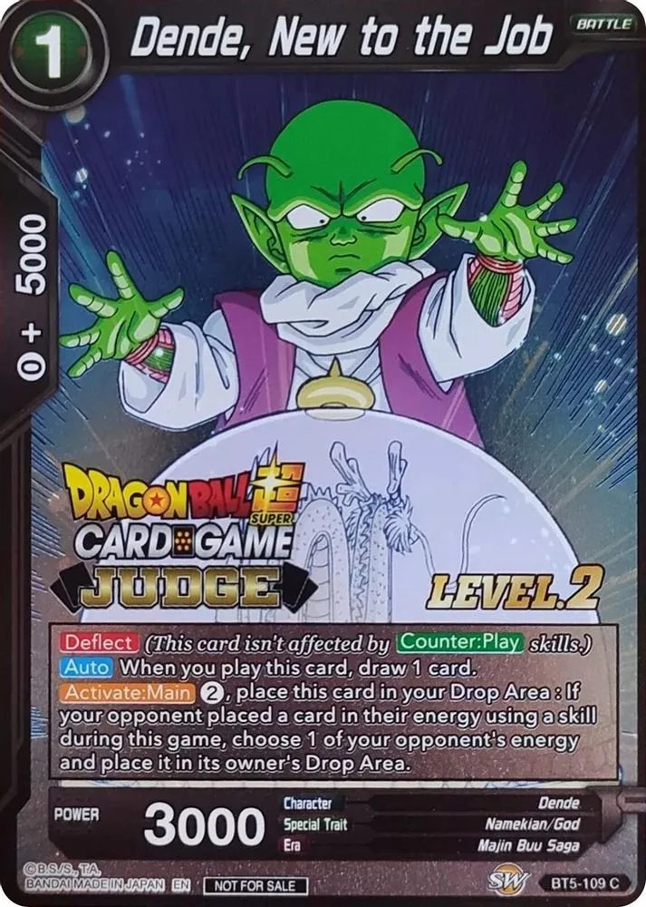 Dende, New to the Job (Level 2)