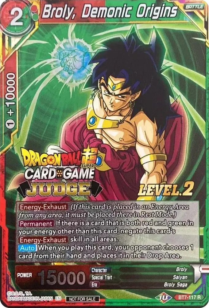 Broly, Demonic Origins (Gen Con 2019) (Level 2)