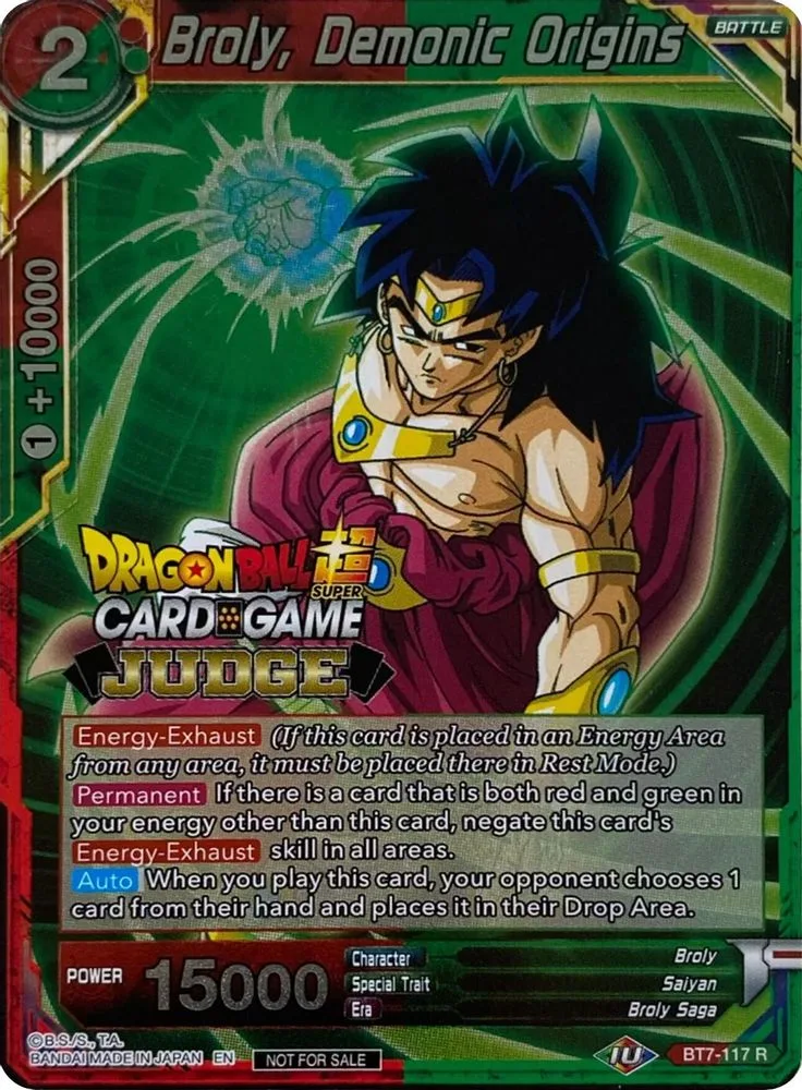 Broly, Demonic Origins (Gen Con 2019)