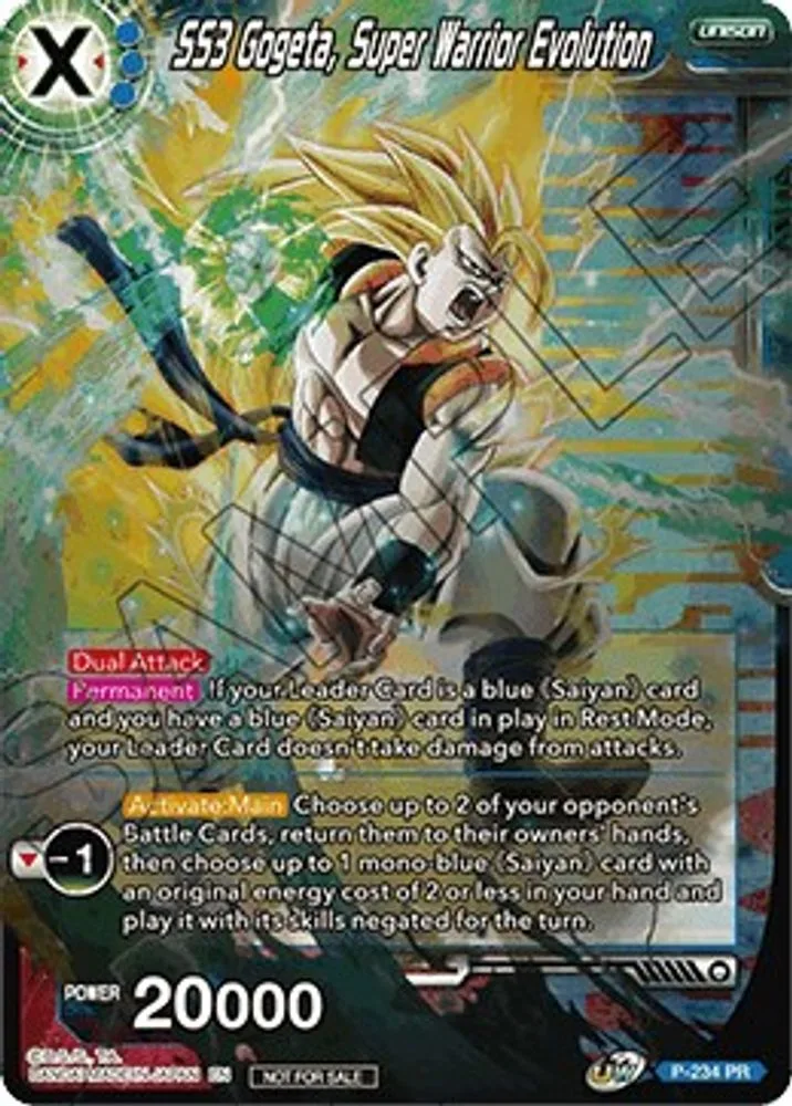 SS3 Gogeta, Super Warrior Evolution