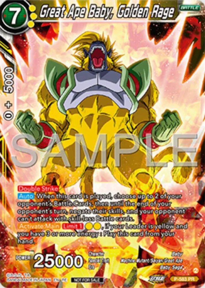 Great Ape Baby, Golden Rage (Deluxe Pack 2025 Vol.1)