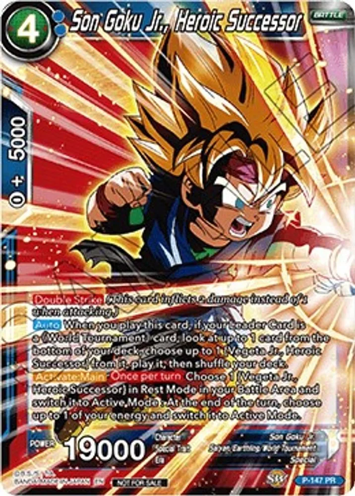 Son Goku Jr., Heroic Successor (Power Booster)
