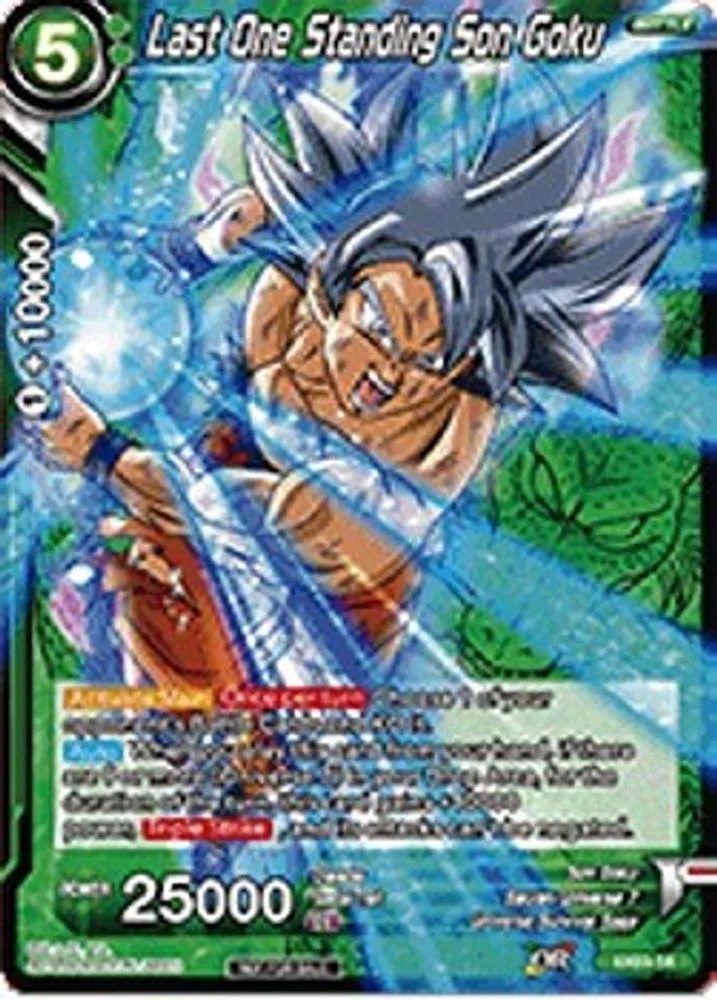 Last One Standing Son Goku (Event Pack 2 - 2018)
