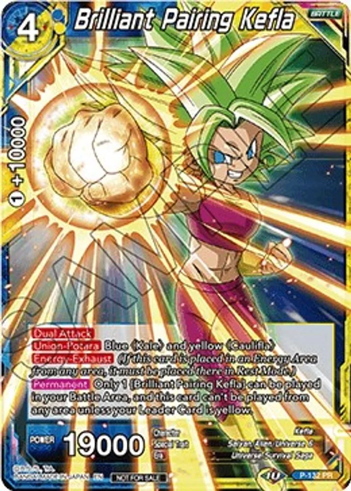 Brilliant Pairing Kefla (Shop Tournament: Assault of Saiyans)