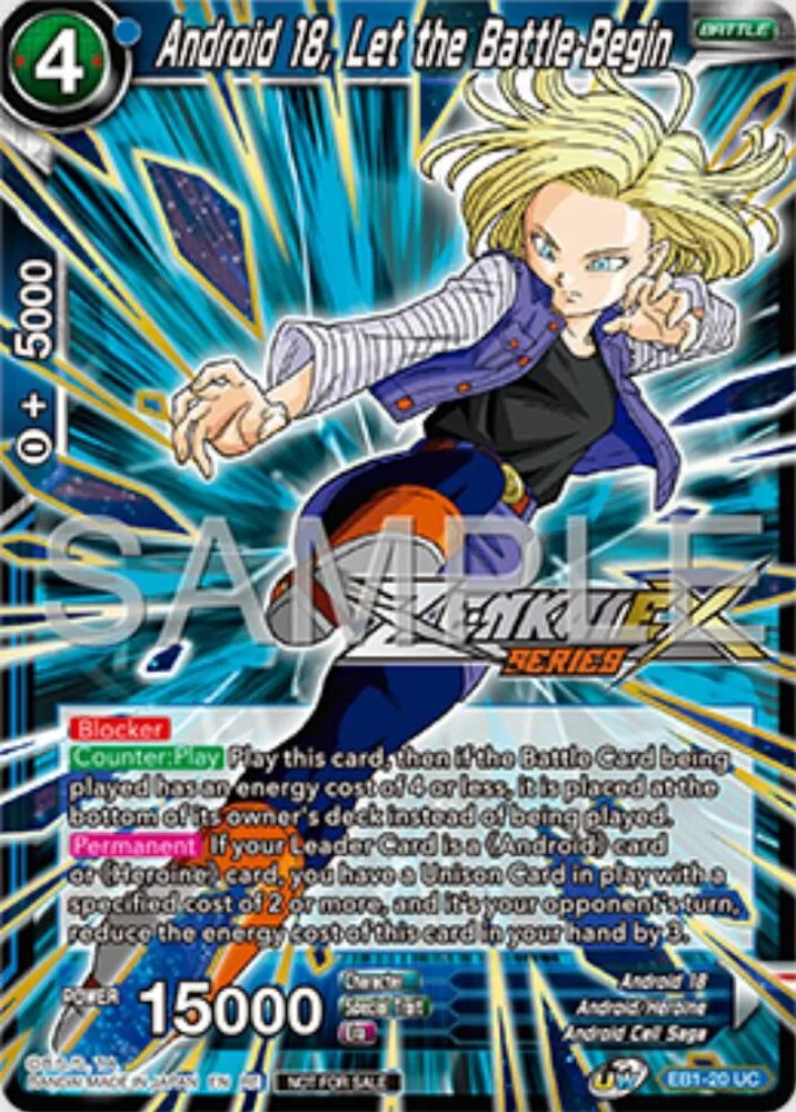 Android 18, Let the Battle Begin (Event Pack 16)
