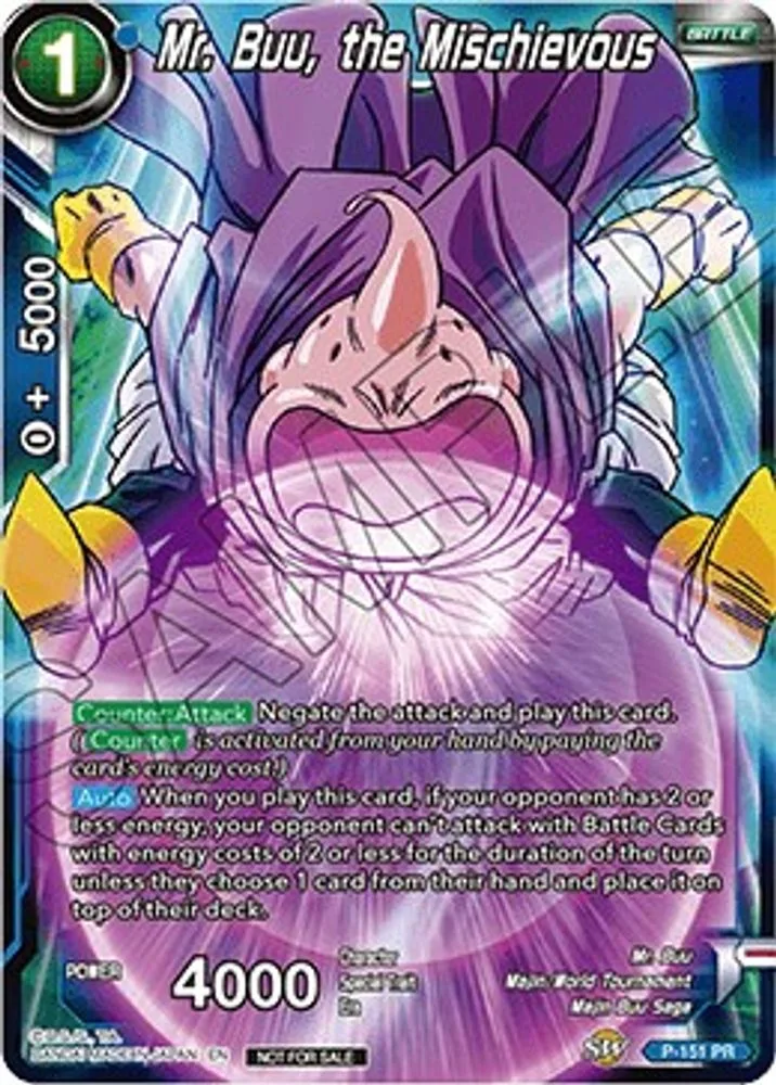 Mr. Buu, the Mischievous (Power Booster)