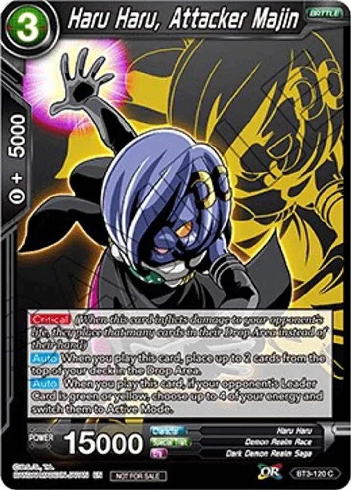 Haru Haru, Attacker Majin (Event Pack 3 - 2019)