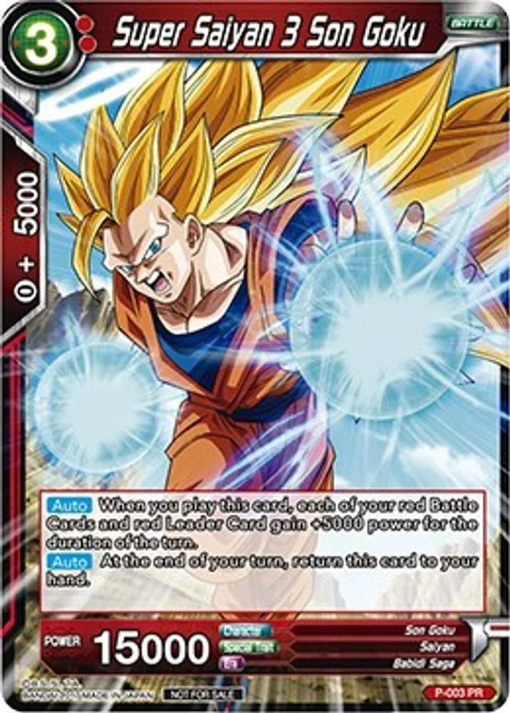 Super Saiyan 3 Son Goku (Foil Version)