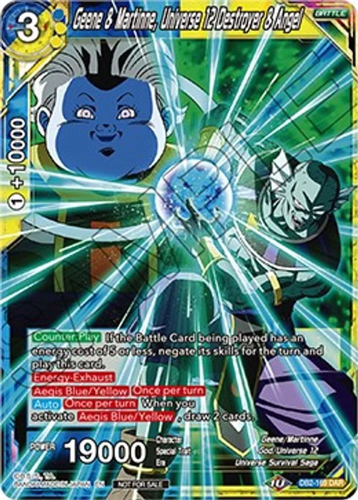 Geene & Martinne, Universe 12 Destroyer & Angel