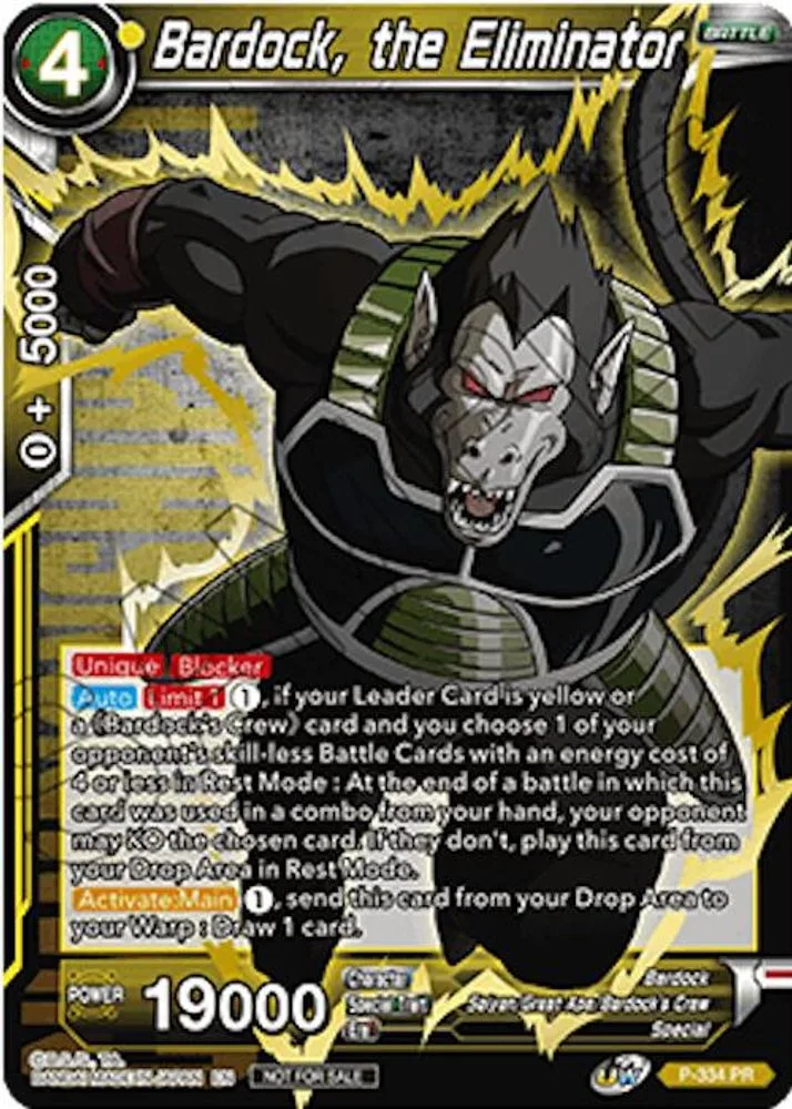 Bardock, the Eliminator (Championship Pack 2021 Vol.2)