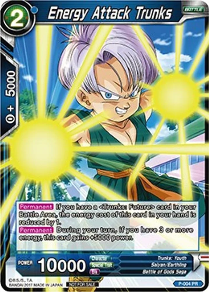 Energy Attack Trunks (Foil Version)