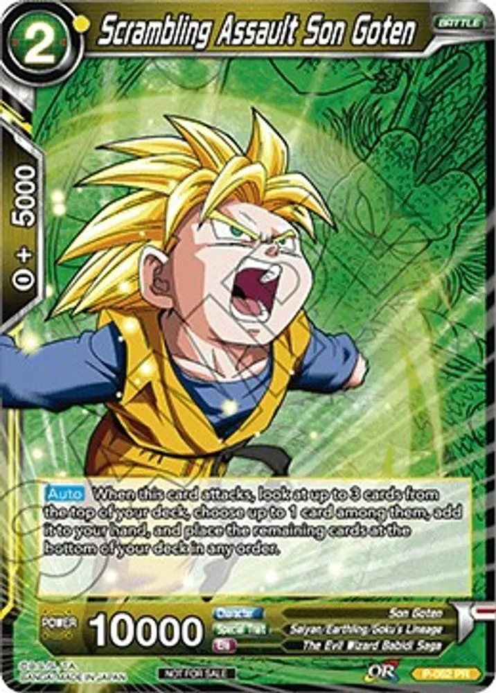 Scrambling Assault Son Goten (Event Pack 2 - 2018)