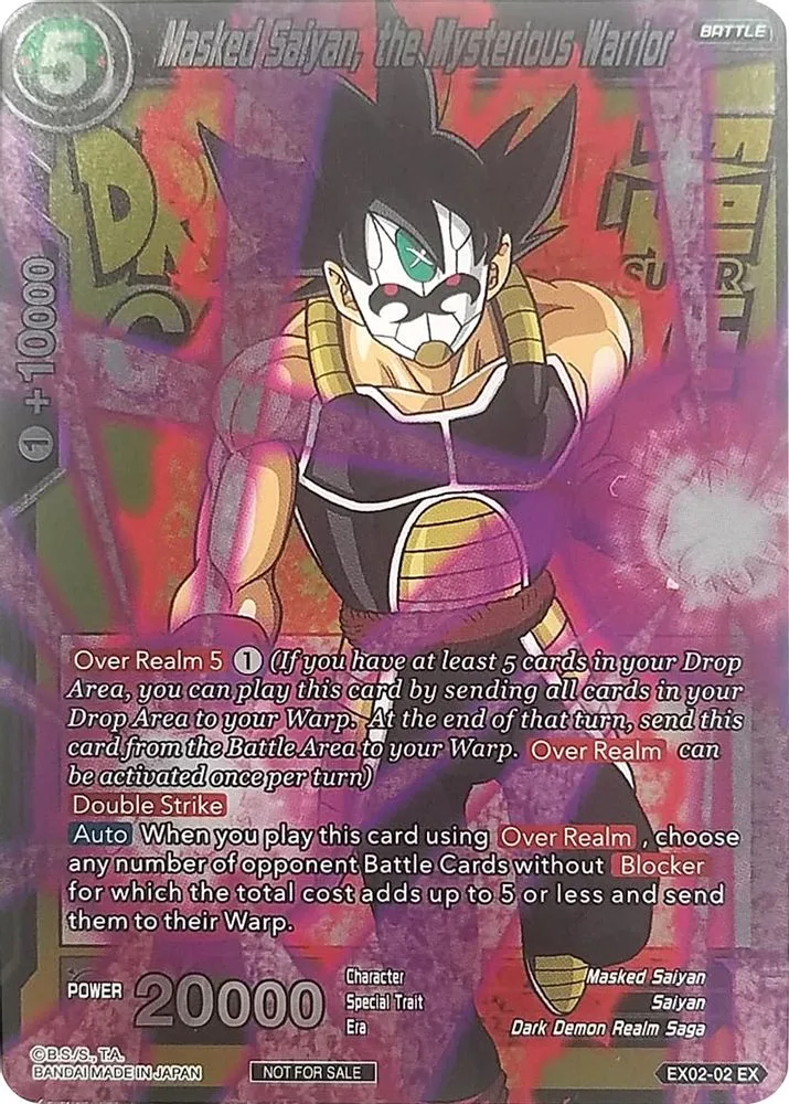 Masked Saiyan, the Mysterious Warrior (Metallic Foil) (Event Pack 2018)