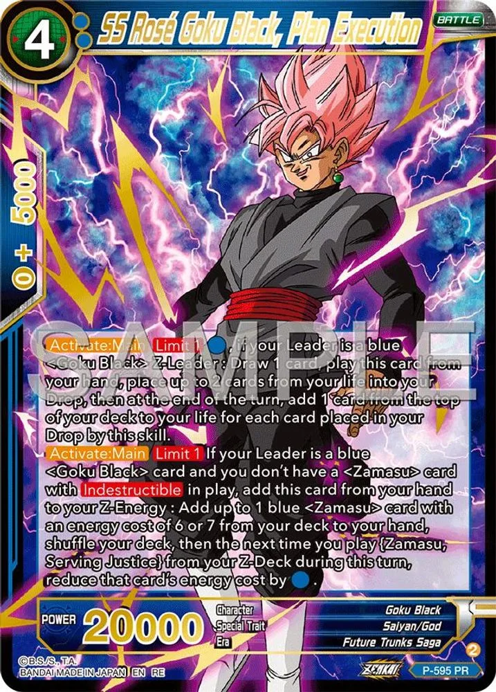 SS Rose Goku Black, Plan Execution (Premium Anniversary Box 2025)