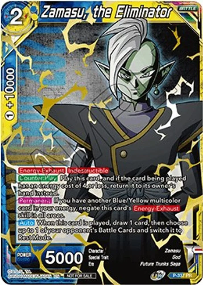 Zamasu, the Eliminator (Championship Pack 2021 Vol.2 · Winner Gold Stamped)