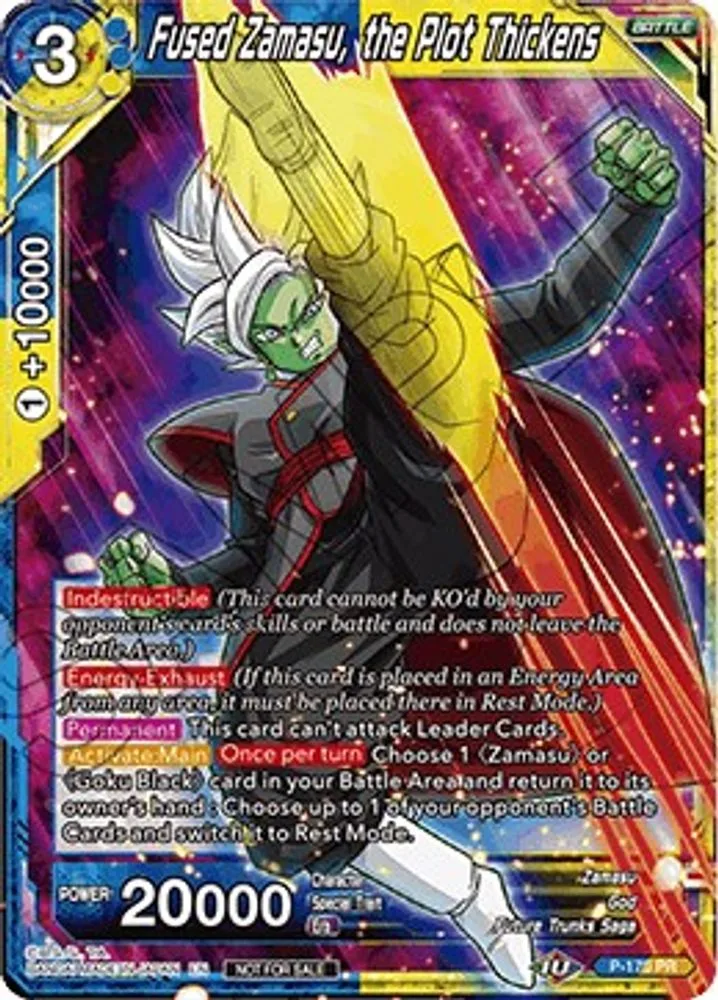Fused Zamasu, the Plot Thickens