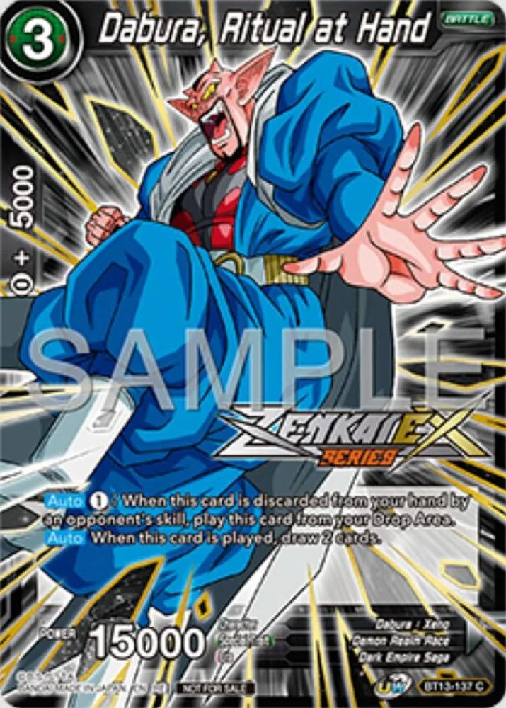 Dabura, Ritual at Hand (Event Pack 16)