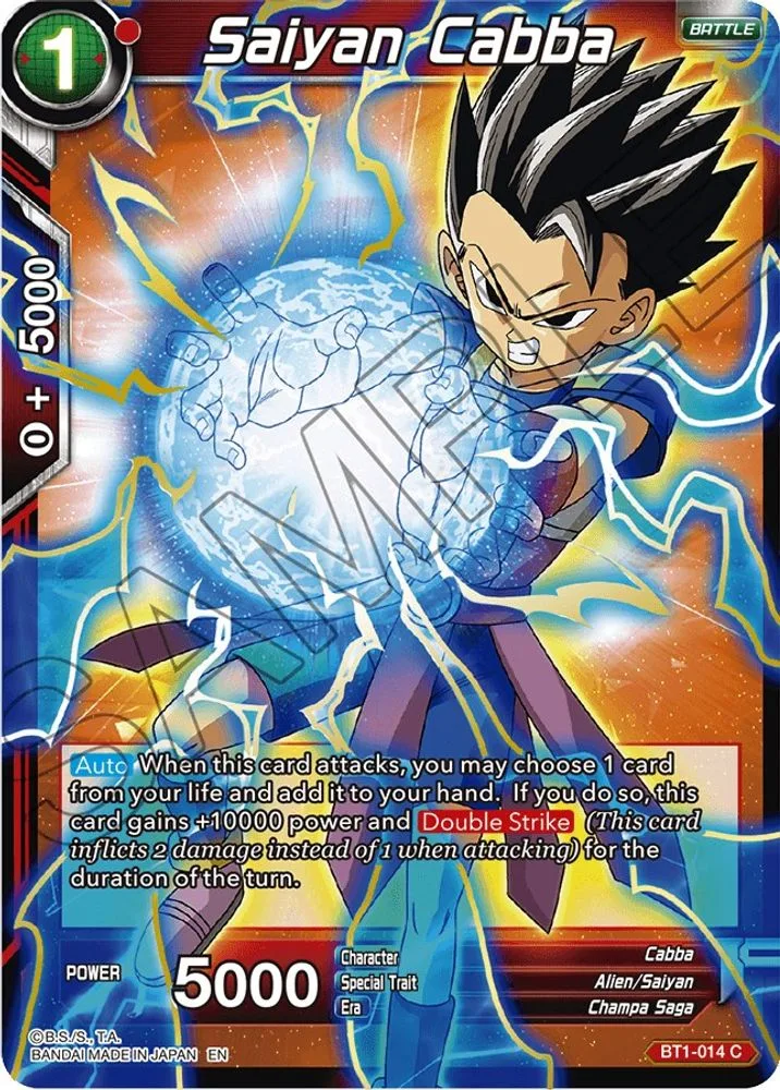 Saiyan Cabba (Origins 2019) (Alternate Art)