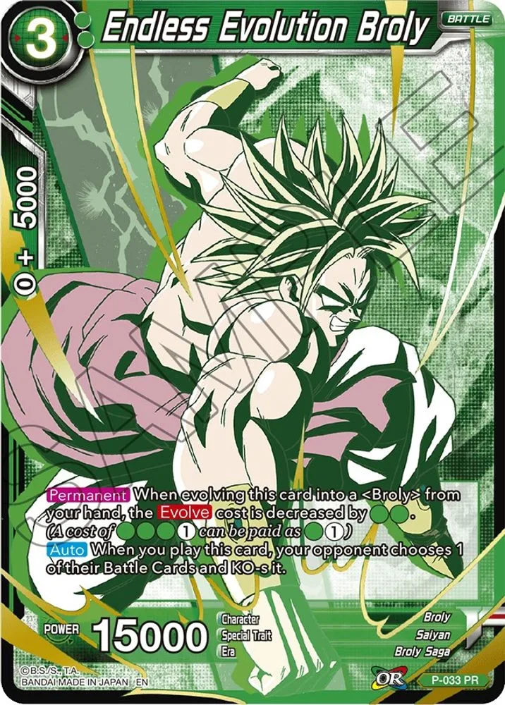 Endless Evolution Broly (Alternate Art)